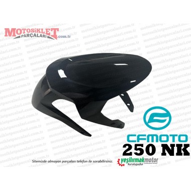 CF Moto 250 NK Ön Çamurluk - PARLAK SİYAH